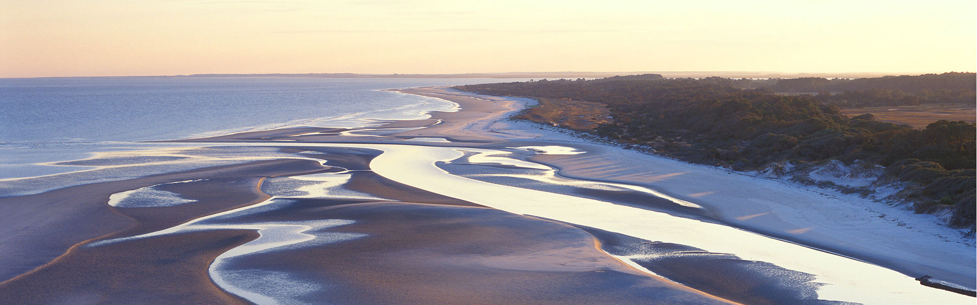 Georgia Coast aerial view